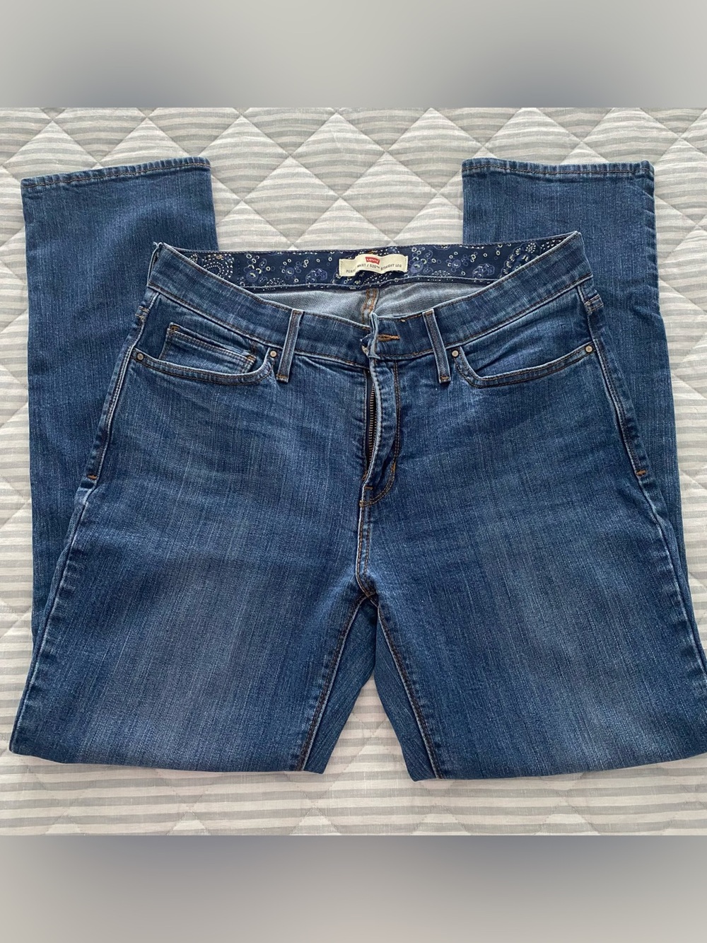 LEVI’S Perfect Waist 525 Straight Leg Jeans Size 10